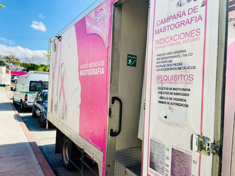 Cierra el año IMSS Chiapas con mastografías en unidades móviles