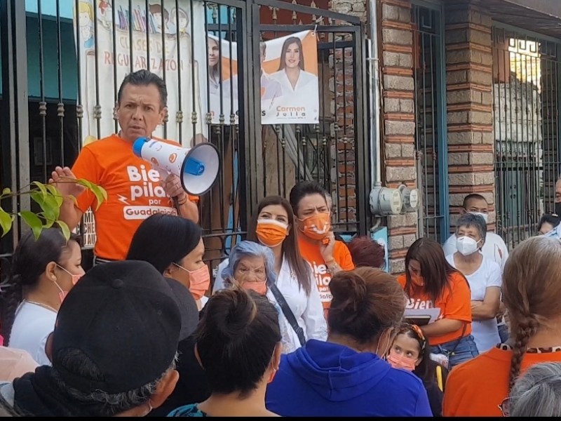 Cierra Lemus campaña con rally en 40 colonias