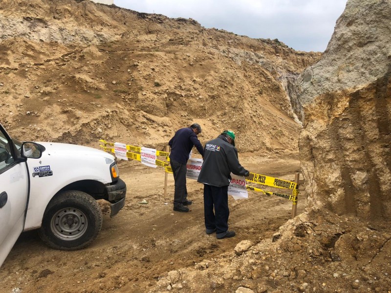 Cierra PROFEPA mina en el Valle de Toluca