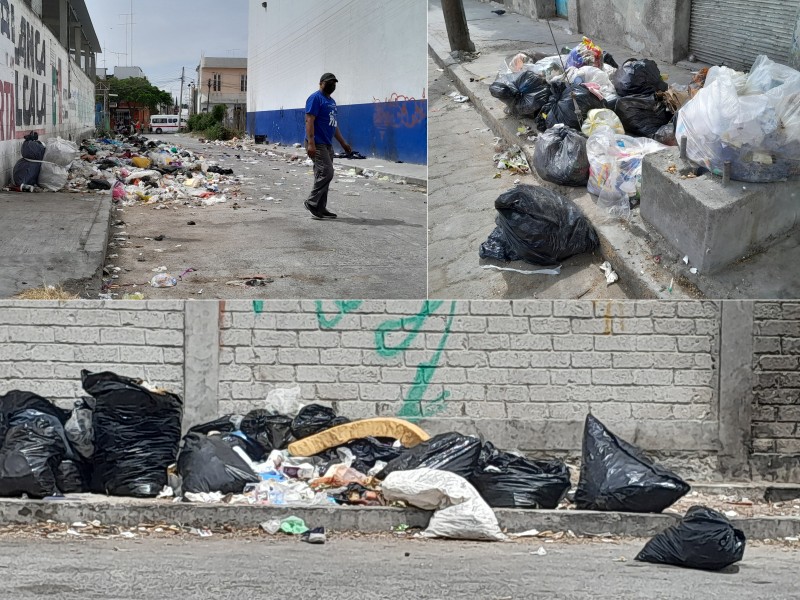 Cierra semana con contaminación en las calles