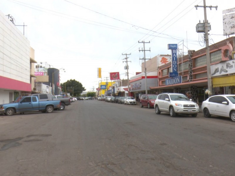Cierran 178 comercios en el centro de Obregón