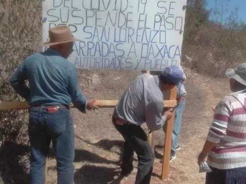 Cierran acceso al Hierve el Agua por Covid-19