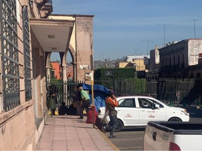 Cierran accesos a centro histórico en La Piedad