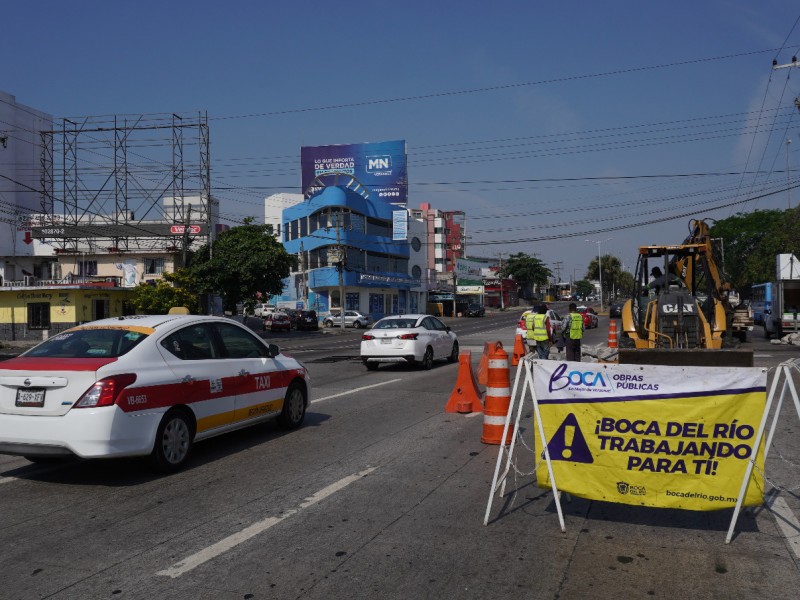 Cierran avenida Ejército Mexicano por reparaciones