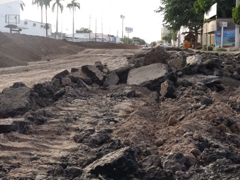 Cierran calle Norte por rehabilitación