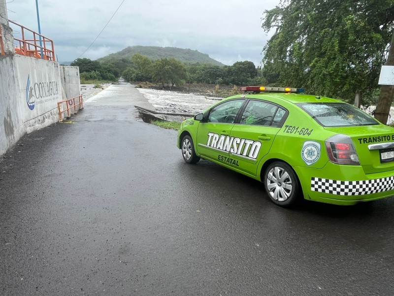 Cierran carretera Santa Rosa-Actopan por crecida del río Actopan
