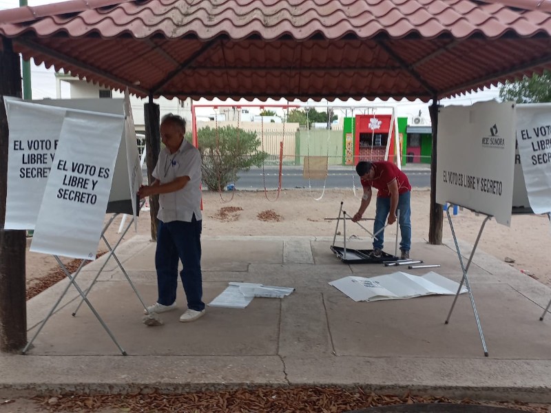 Cierran casillas con elección tranquila en Hermosillo