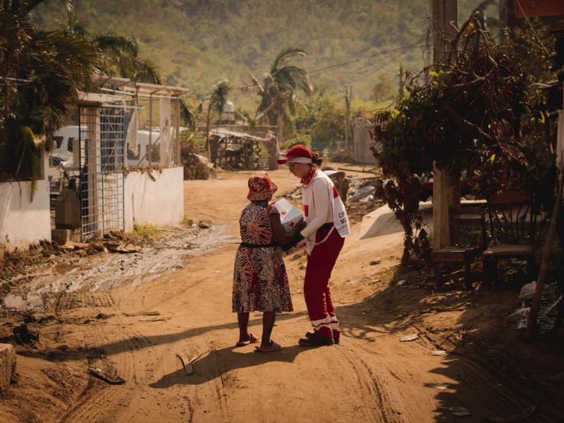 Cierran centros de acopio de Cruz Roja para apoyar damnificados