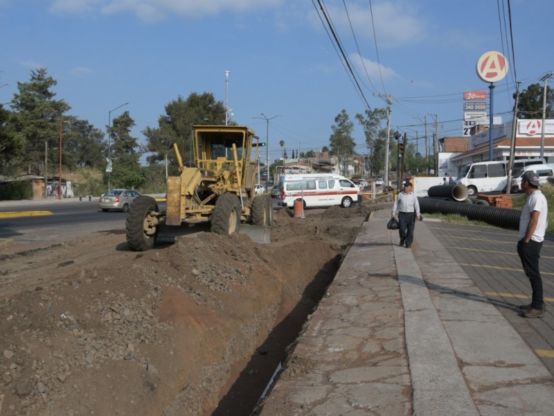 Cierran circulación del cruce Av. Madero Poniente-Mártires de la Plaza