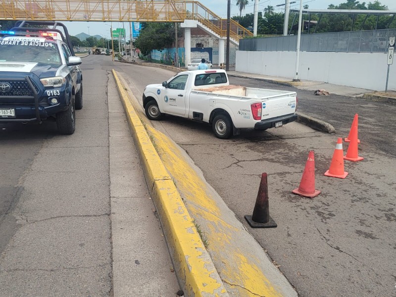 Cierran el paso al bulevar José Limón por trabajos de JAPAC
