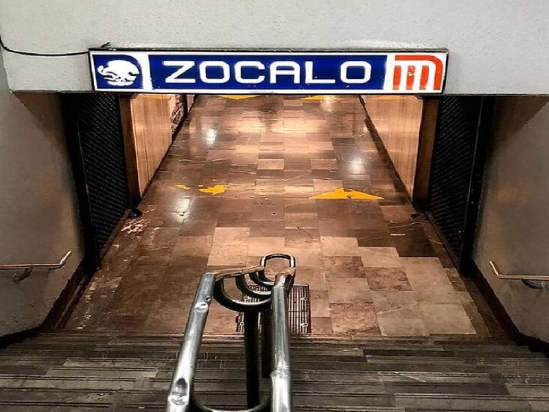 Cierran Metro Zócalo CDMX hasta nuevo aviso