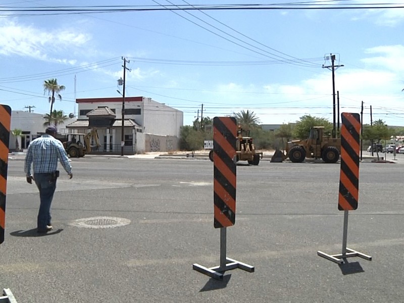 Cierran nuevas calles para las obras de pavimentación