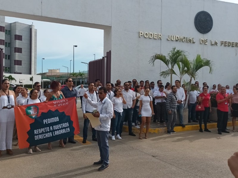 Cierran Poder Judicial en Acapulco por recorte a fideicomisos
