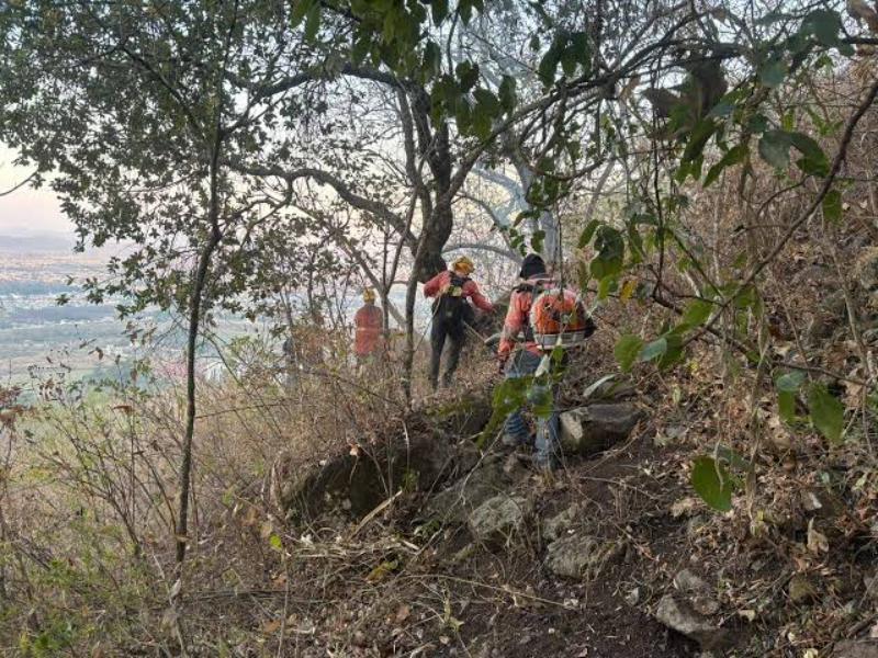 Cierran temporalmente acceso al cerro de San Juan por riesgo de deslave