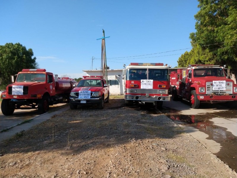 Cierran temporalmente bomberos de El Fuerte por falta de recursos