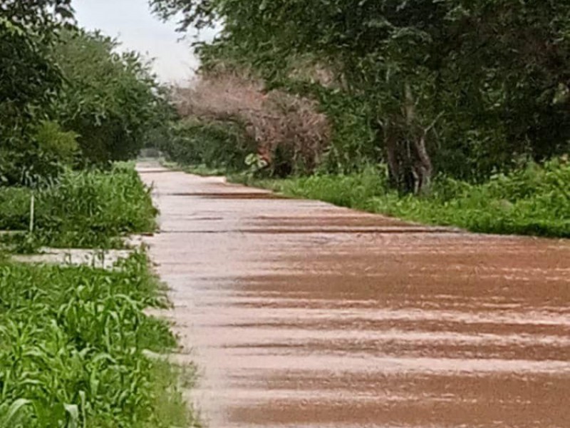 Cierran vado del Río San Pedro en Peñas por desbordamiento