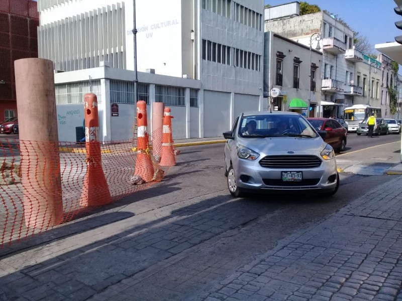 Cierran Zaragoza por trabajos de Grupo MAS