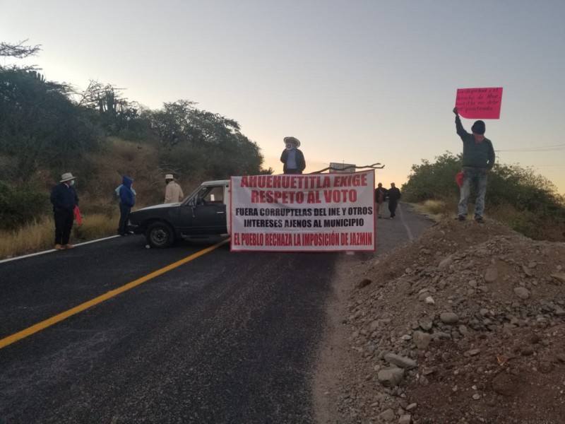 Cierre carretero no logrará destitución de presidencia de Ahuehuetitla: Barbosa