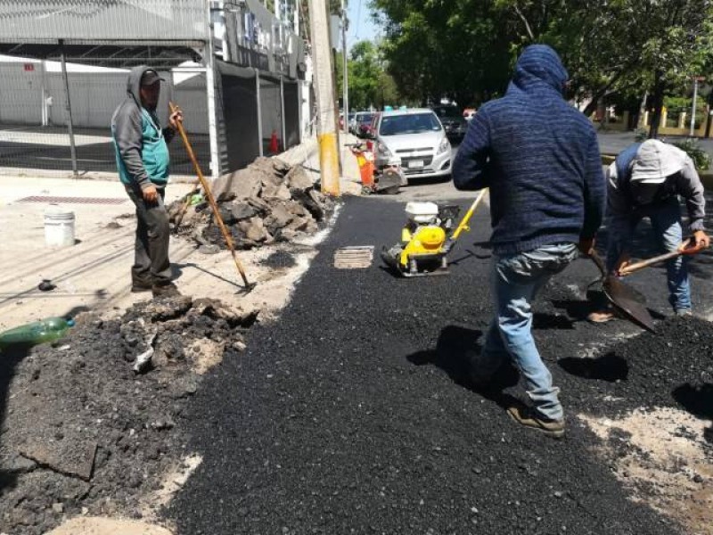 Cierre de calles en subida a Santa María