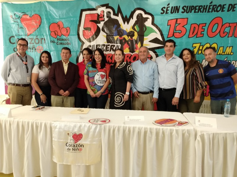 Cierre de la quinta carrera superhéroes del corazón