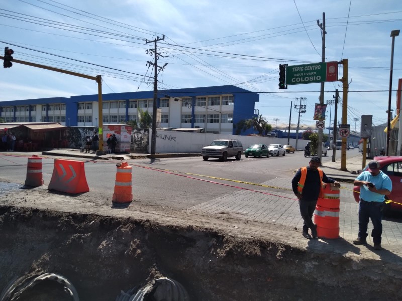 Cierre de puente Zapopan genera caos víal