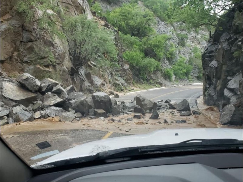 Cierre de tramo carretero Los Barriles-San Bartolo