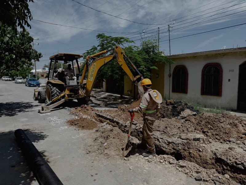 Cierre vial en Constitución por reparación urgente de colector sanitario
