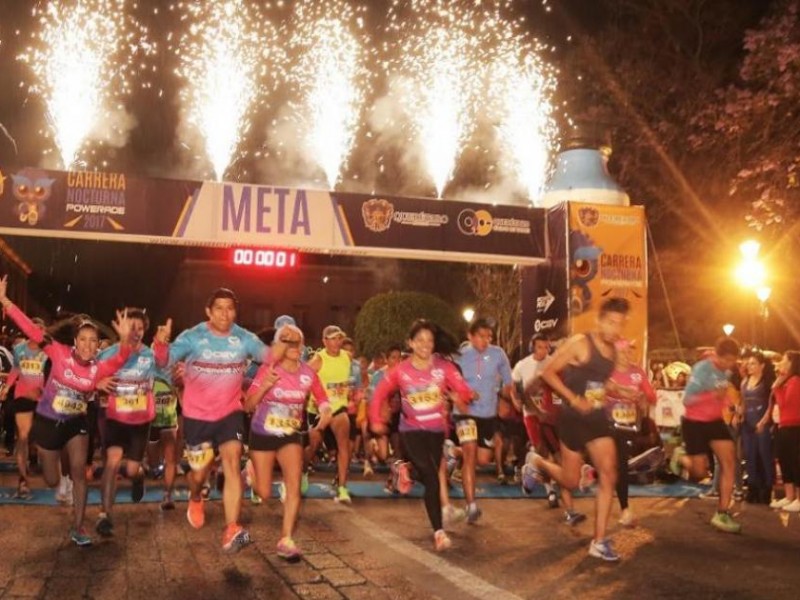 Cierres viales por carrera nocturna