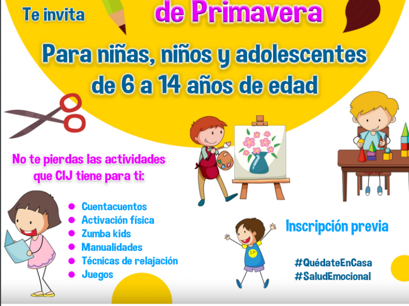 CIJ invita a curso virtual de primavera