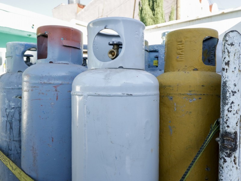 Cilindro de gas inicia la semana en 643.50 pesos