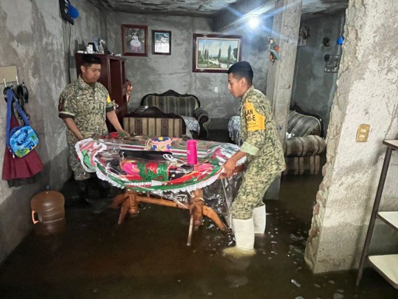 Cinco días de inundaciones en Nezahualcóyotl