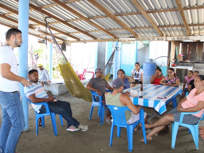 Cinco enramadas de Barra de Potosí cierran temporalmente por Covid-19