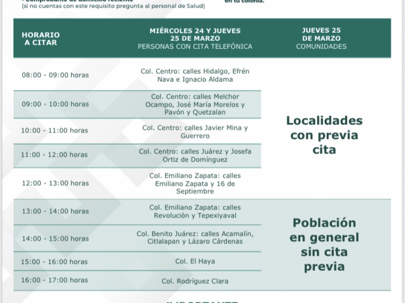 Cinco municipios veracruzanos más se anexan al plan de vacunación