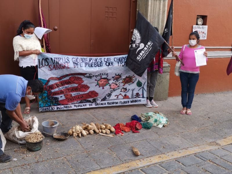 CIPO protesta en casa de Gobierno, existen atención a demandas