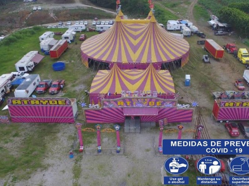Circo Atayde Hermanos opción de entretenimiento en Tuxtla