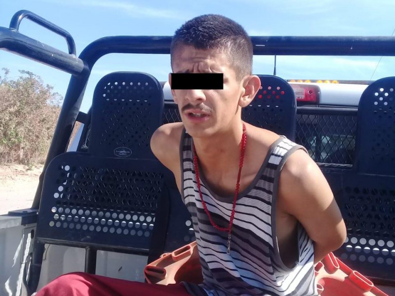 Circulaba en vehículo robado y fue detenido