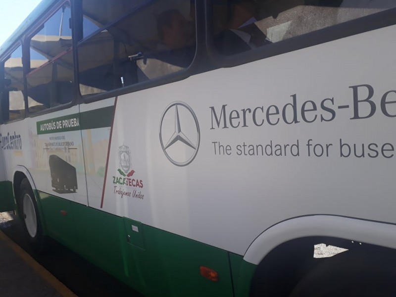 Circulan autobuses de prueba para nuevo Platabus