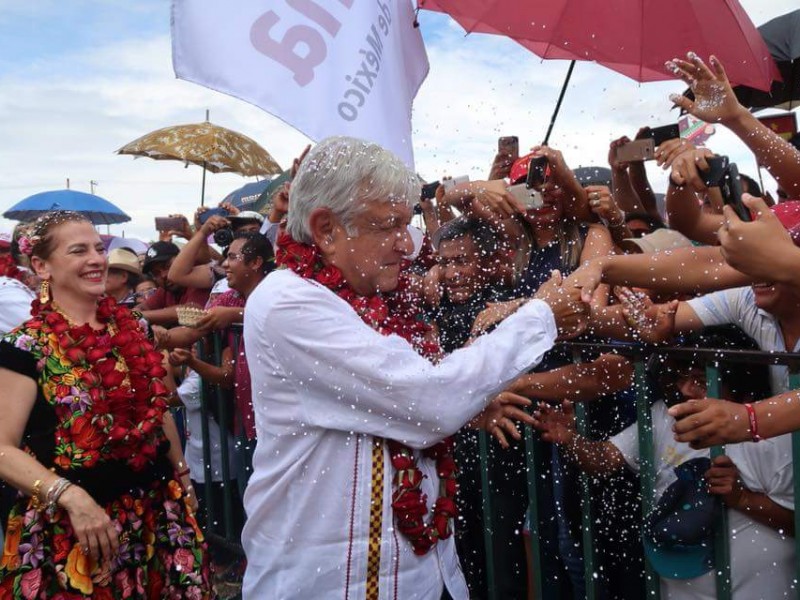 Ciudadanía ya celebra triunfo de AMLO