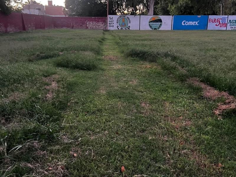 Ciudadano exhibe deterioro del Estadio Ernesto Echeverría en Guasave