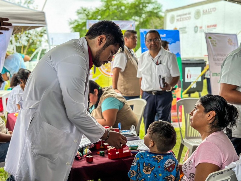 Ciudadanos aprovecharon servicios de Jornada de Salud en Tuxpan