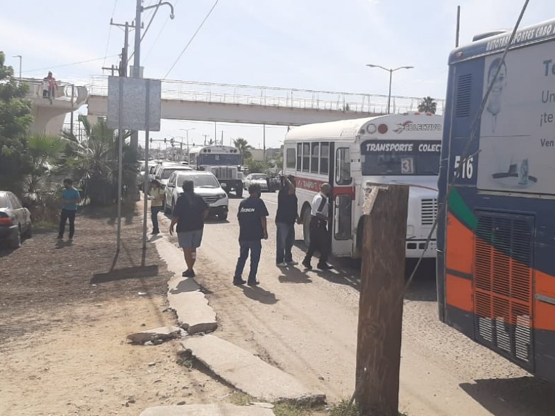 Ciudadanos aseguran que no  está siguiendo medidas sanitarias transportistas