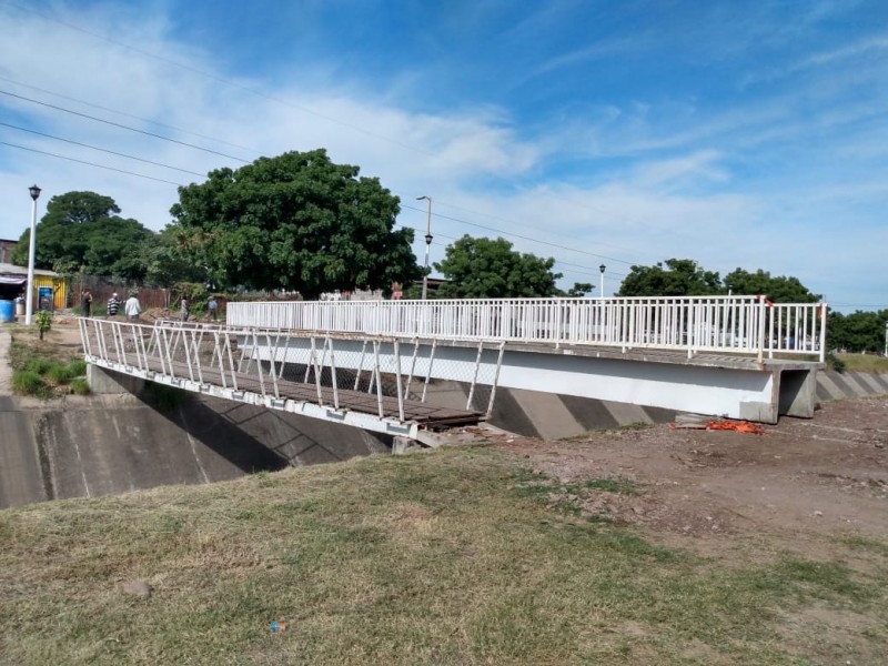 Ciudadanos conformes con puente en Parque Lineal Agricultores