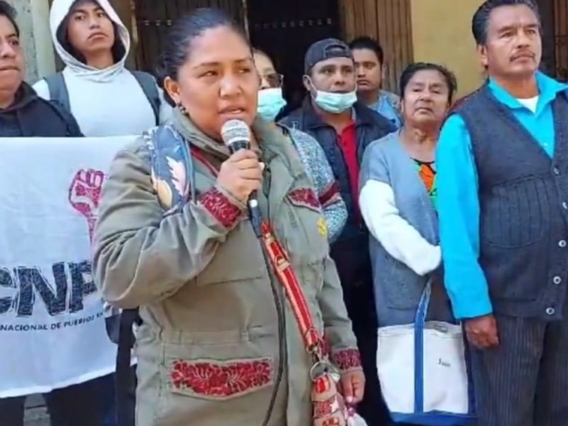 Ciudadanos de Jacatepec denuncian intento de desalojo de sus viviendas