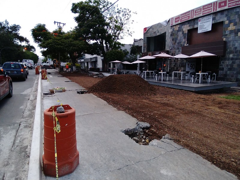 Ciudadanos en desacuerdo con obra de Corredor Acueducto en Morelia