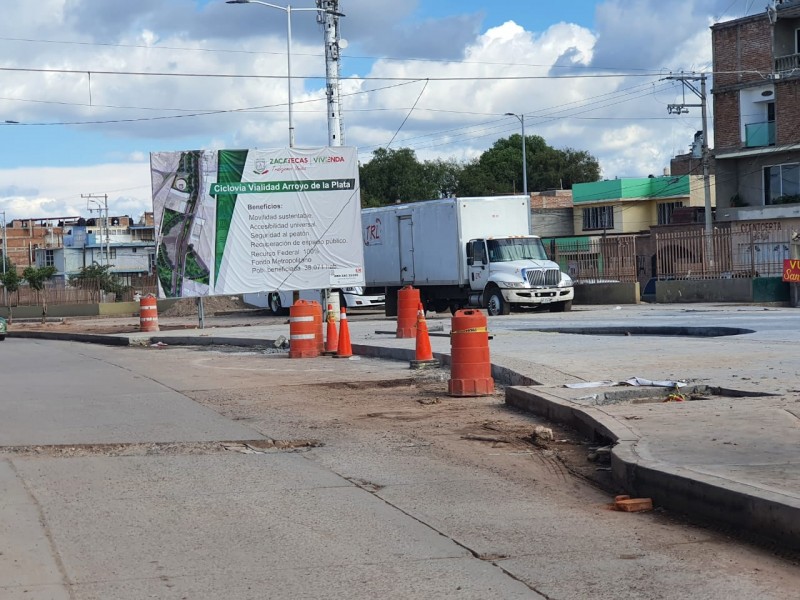 Ciudadanos inconformes por construcción de ciclovía en Guadalupe