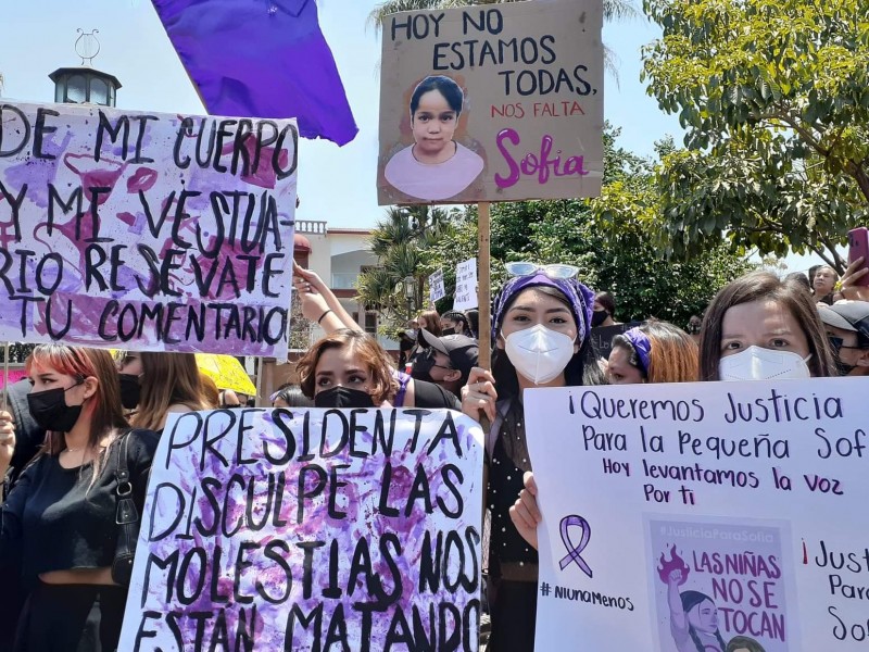 Ciudadanos piden justicia para Sofía, niña asesinada en Jacona
