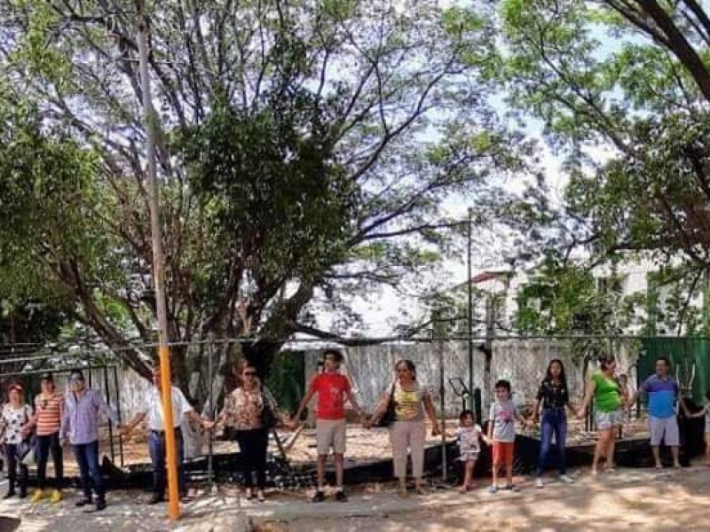 Ciudadanos protegen áreas verdes