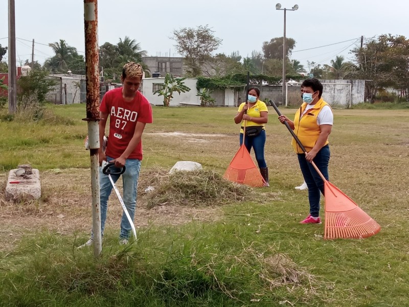 Ciudadanos suman esfuerzos para recuperar el campo de La Mata