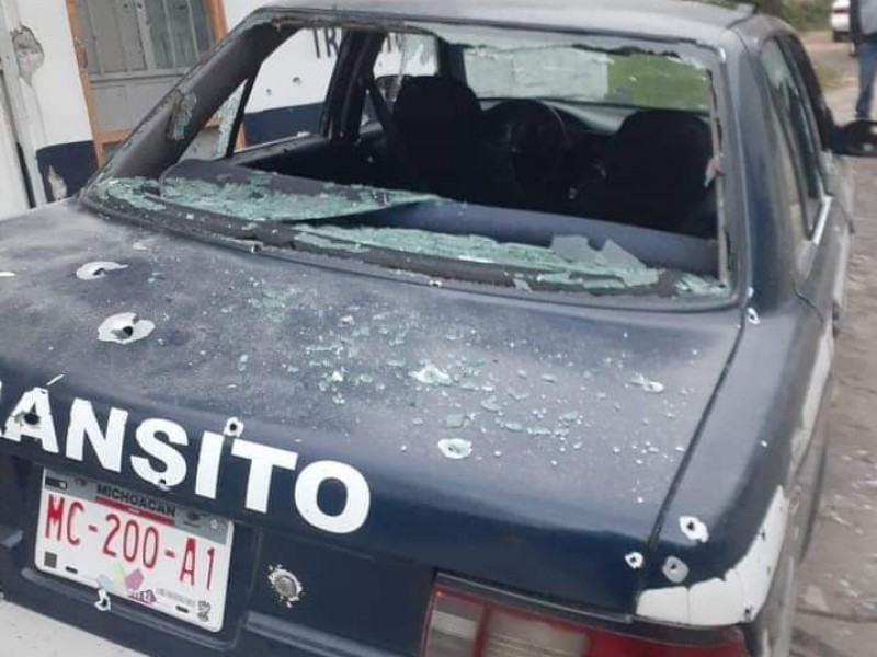 Civiles armados atacan a Policías en Tlalpujahua 