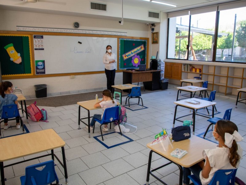 Clases presenciales en Sonora van  bien